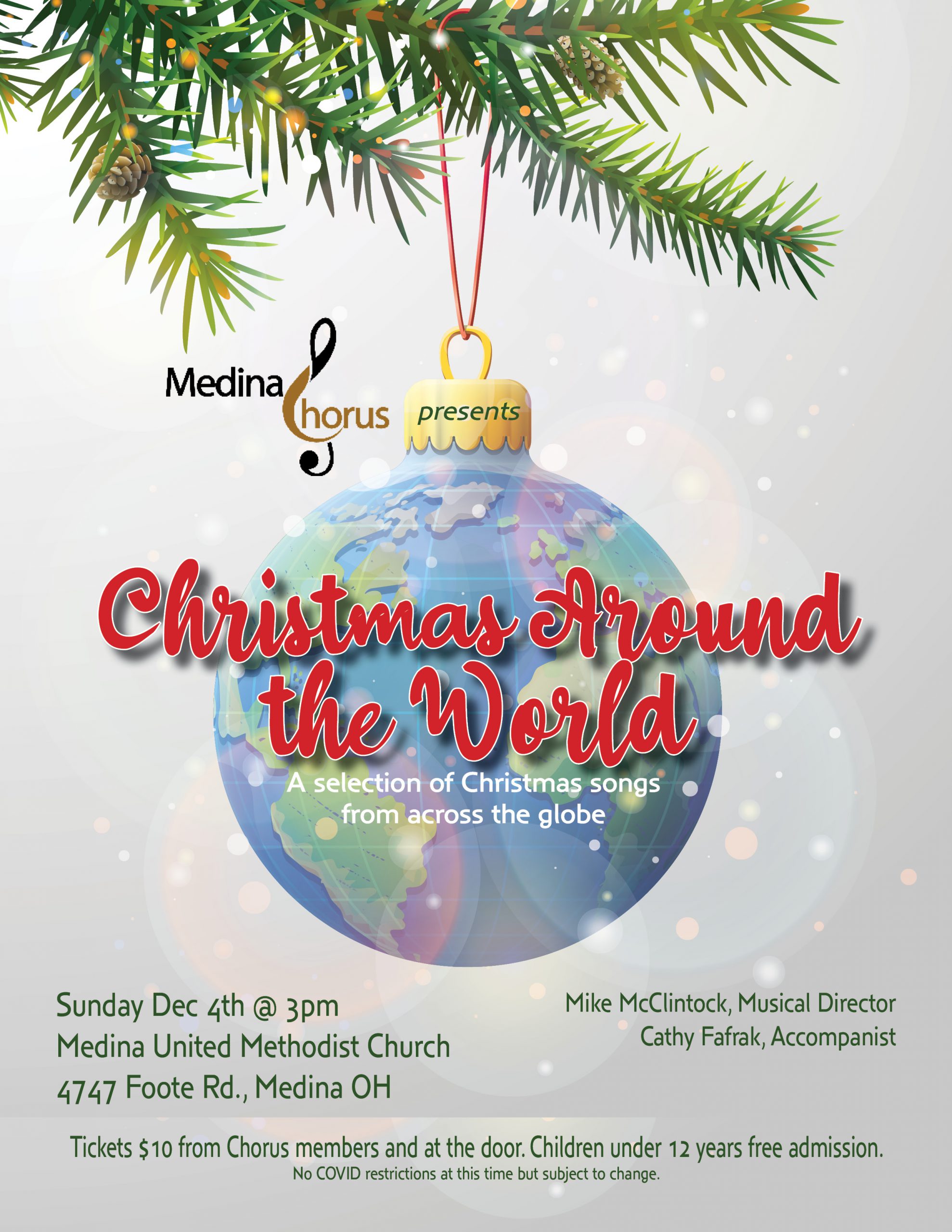 Join us as we sing in the season! Sunday Dec 4th at 3pm